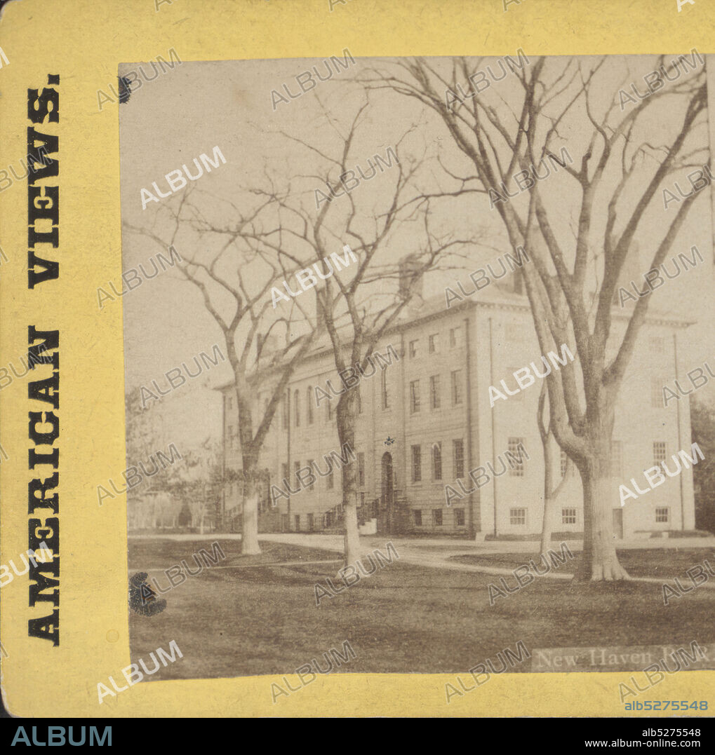 New Haven R.R. View of a building., E. & H.T. Anthony (Firm), Whitney, Beckwith & Paradice, New York, New Haven, and Hartford Railroad Company, New York (State).