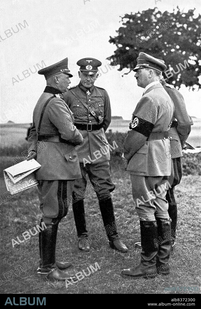 Werner Thomas Ludwig Freiherr von Fritsch (4 August 1880 22 September 1939) was a prominent Wehrmacht officer, member of the German High Command, and the second German general to be killed during World War II.<br/><br/>. Werner Eduard Fritz von Blomberg (2 September 1878 14 March 1946) was a German Generalfeldmarschall, Minister of War, and Commander-in-Chief of the German Armed Forces until January 1938.