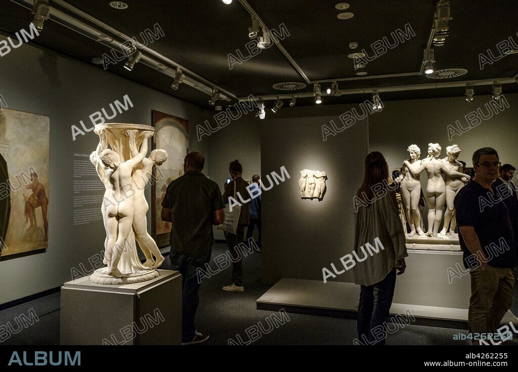 exposicion ; mujeres de Roma, Casal Solleric, Palma, Mallorca, balearic islands, spain, europe.