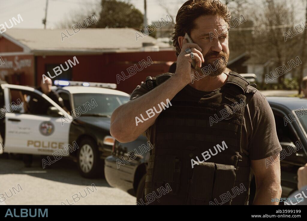GERARD BUTLER in DEN OF THIEVES, 2018, directed by CHRISTIAN GUDEGAST. Copyright DIAMOND FILM PRODUCTIONS/G-BASE/TUCKER TOOLEY ENTERTAINMENT.