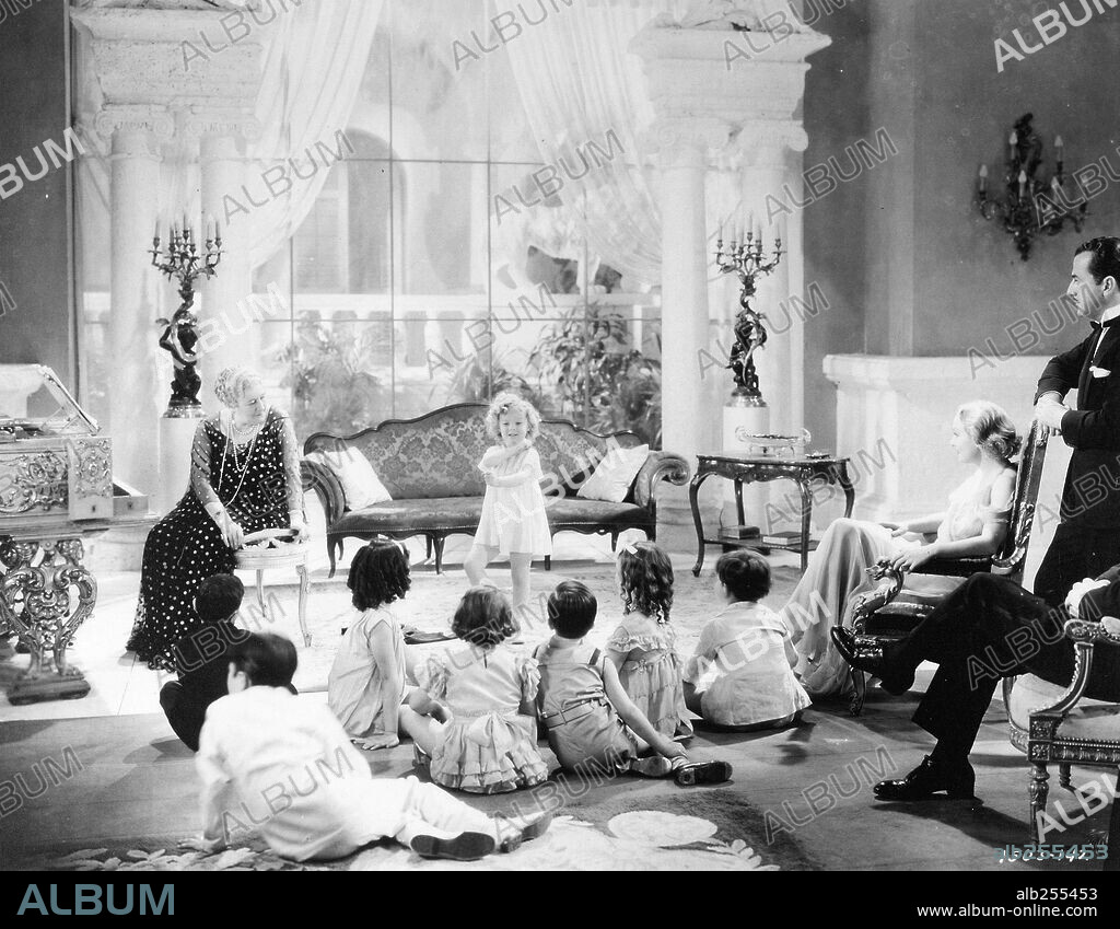 CAROLE LOMBARD and SHIRLEY TEMPLE in NOW AND FOREVER, 1934, directed by HENRY HATHAWAY. Copyright PARAMOUNT PICTURES.