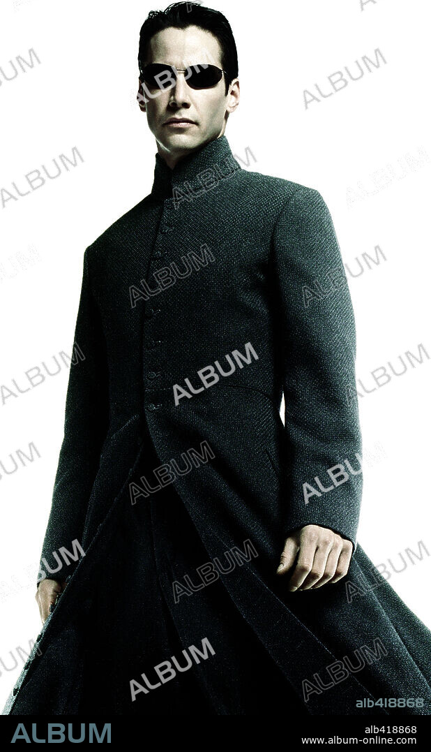 KEANU REEVES en THE MATRIX RELOADED, 2003, dirigida por ANDY WACHOWSKI y LARRY WACHOWSKI. Copyright WARNER BROS. PICTURES.