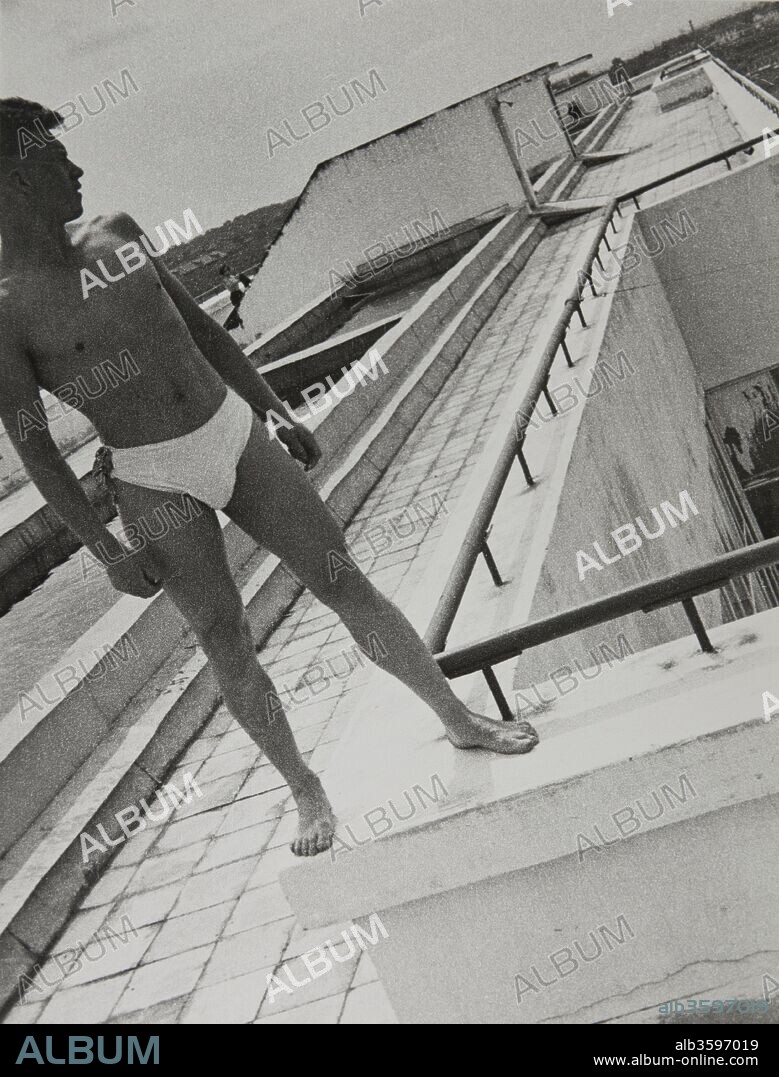 ALEXANDER MIKHAILOVICH RODCHENKO. Morning exercises, Student Campus in Lefortovo.