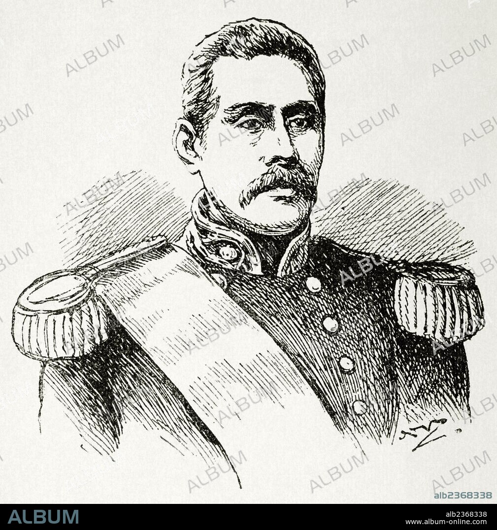 Malietoa Laupepa, Rey de Samoa desde 1881 a 1898. Durante su gobierno, alemanes y norteamericanos invadieron Samoa y tomaron Apia. Laupepa huyó y dirigió la resistencia. En 1883 fue preso y obligado a vender Savai'i a Alemania y a permitir el establecimiento de un protectorado germano en Upolu, con residencia en Apia, y otro, norteamericano, en Pago Pago. Murió asesinado. Grabado de "La Ilustración Artística", 1898.