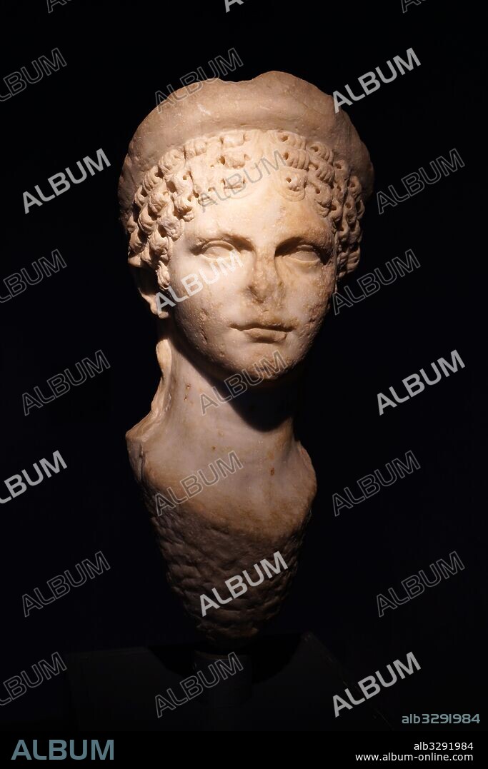 Julia Agrippina, (Agrippina Minor); (AD 14 – 59). Roman Empress, 1st Century AD; Barcelona; Spain. Julia Agrippina, (Agrippina Minor); (AD 14 – 5 was a Roman Empress. great-granddaughter of the Emperor Augustus, great-niece and adoptive granddaughter of the Emperor Tiberius, sister of the Emperor Caligula, niece and fourth wife of the Emperor Claudius, and mother of the Emperor Nero.
