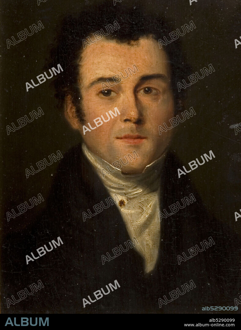 Portrait of William Hutton (1723-1816), 1750-1800. William Hutton was an English poet and historian and the first significant historian of the city, publishing his History of Birmingham in 1781.