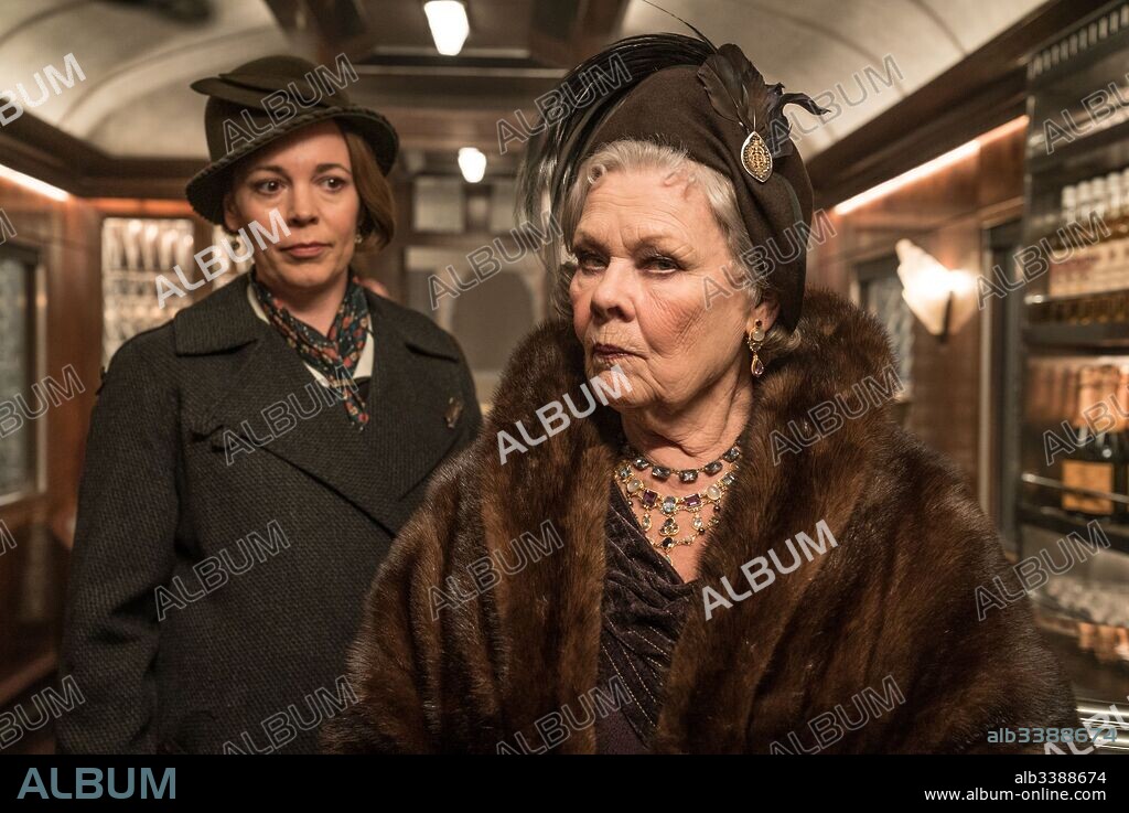JUDI DENCH und OLIVIA COLMAN in MURDER ON THE ORIENT EXPRESS, 2017, unter der Regie von KENNETH BRANAGH. Copyright 20TH CENTURY FOX.