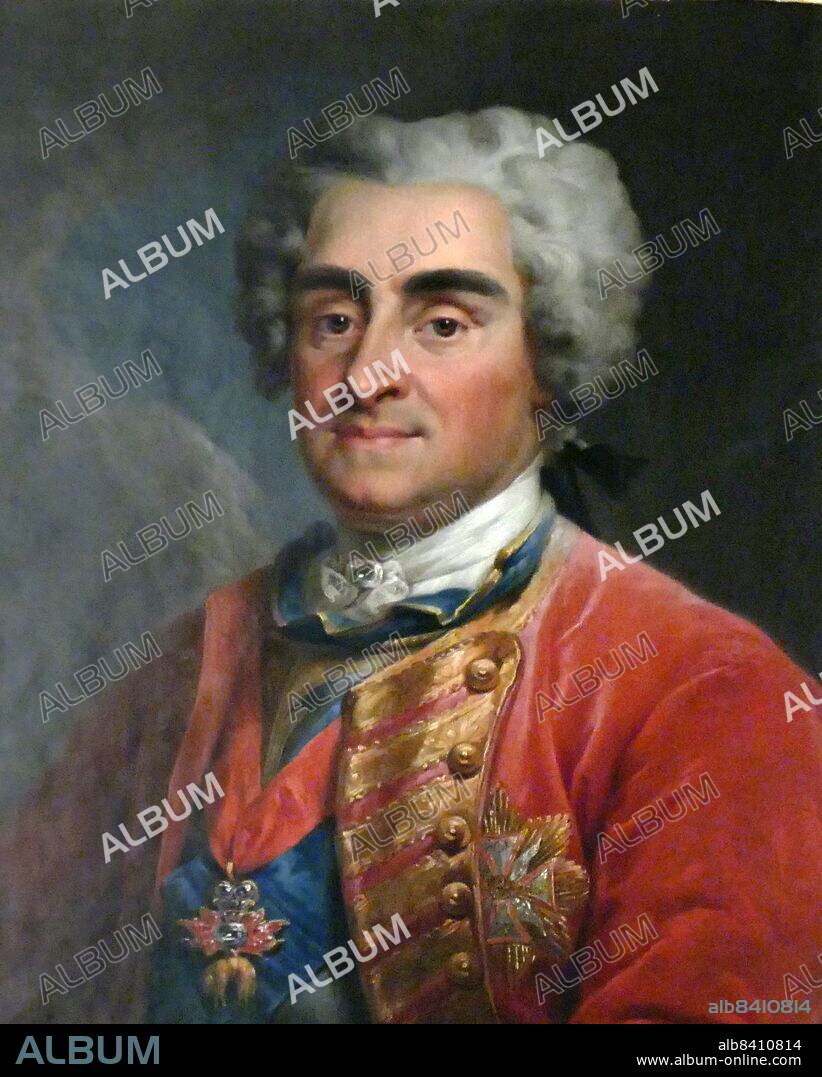 Augustus II (12 May 1670 - 1 February 1733), most commonly known as Augustus the Strong, was Elector of Saxony from 1694 as well as King of Poland and Grand Duke of Lithuania in the years 1697-1706 and from 1709 until his death in 1733. He belonged to the Albertine line of the House of Wettin.