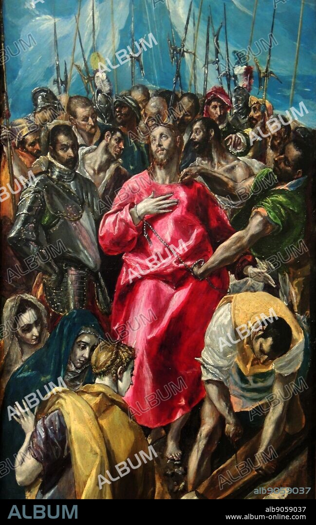 The Disrobing of Christ or El Expolio (Latin: Exspol?um) is a painting begun in the summer of 1577 and completed in the spring of 1579 for the High Altar of the sacristy of the Cathedral of Toledo, where it still hangs. It is one of El Greco's most famous works.