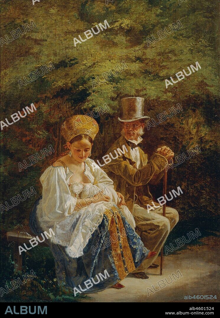 MIHALY VON ZICHY. The old bachelor.