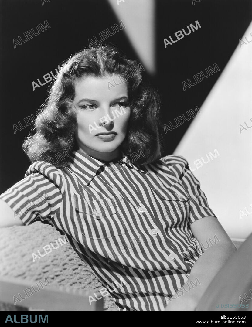 Hollywood, California:  1942 Actress Katharine Hepburn as Christine Forrest in the film, 'Keeper of the Flame'.