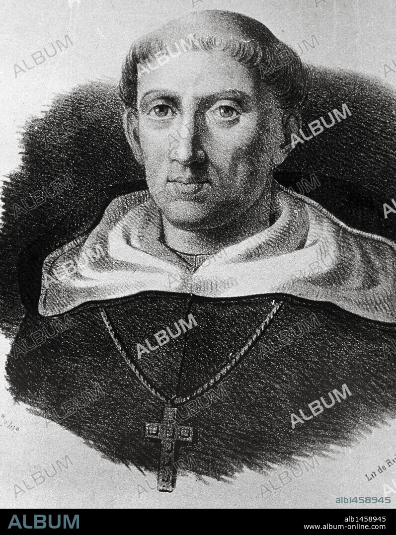 Melchior Cano (1509-1560). Spanish Scholastic theologian. Engraving.