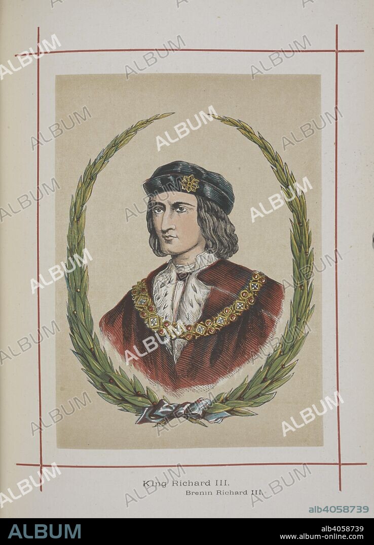 HENRY TYRRELL. King Richard III. A History of England for the Young. London ; New York : London Printing & Publishing Co., [1872, 73]. Source: 9504.ff.7 vol.I plate before page 378.