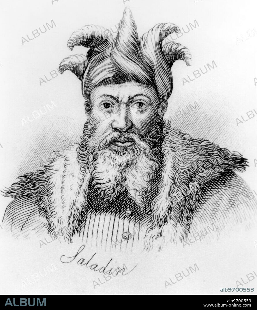 Saladin or Salah ad-Din,1137-1193, was a 12th century Kurdish Muslim warrior from Tikrit, in present day northern Iraq. He was also renowned in both the Christian and Muslim worlds for his leadership and military prowess tempered by his chivalry and merciful nature, during his struggle against the Crusaders.