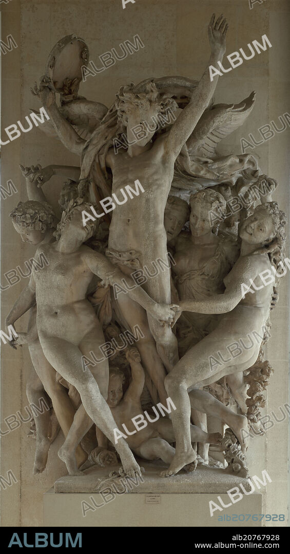 JEAN BAPTISTE CARPEAUX (1827-1875). LA DANZA - BAJORRELIEVE PARA LA OPERA DE PARIS - 1867/69 - ROMANTICISMO FRANCES.