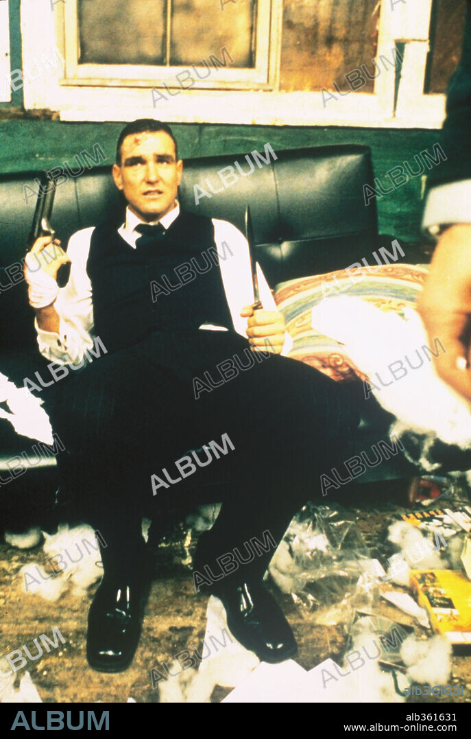 VINNIE JONES in SNATCH, 2000, unter der Regie von GUY RITCHIE. Copyright COLUMBIA PICTURES.