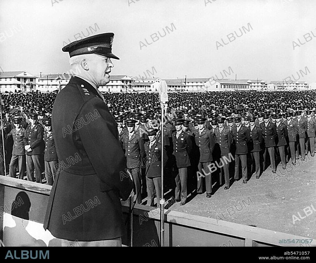 General Henry Arnold Addresses Aviation Cadets circa 1942.