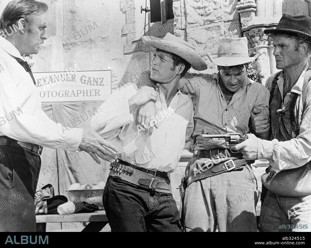 PAUL NEWMAN en EL ZURDO, 1958 (THE LEFT HANDED GUN), dirigida por ARTHUR PENN. Copyright WARNER BROTHERS.