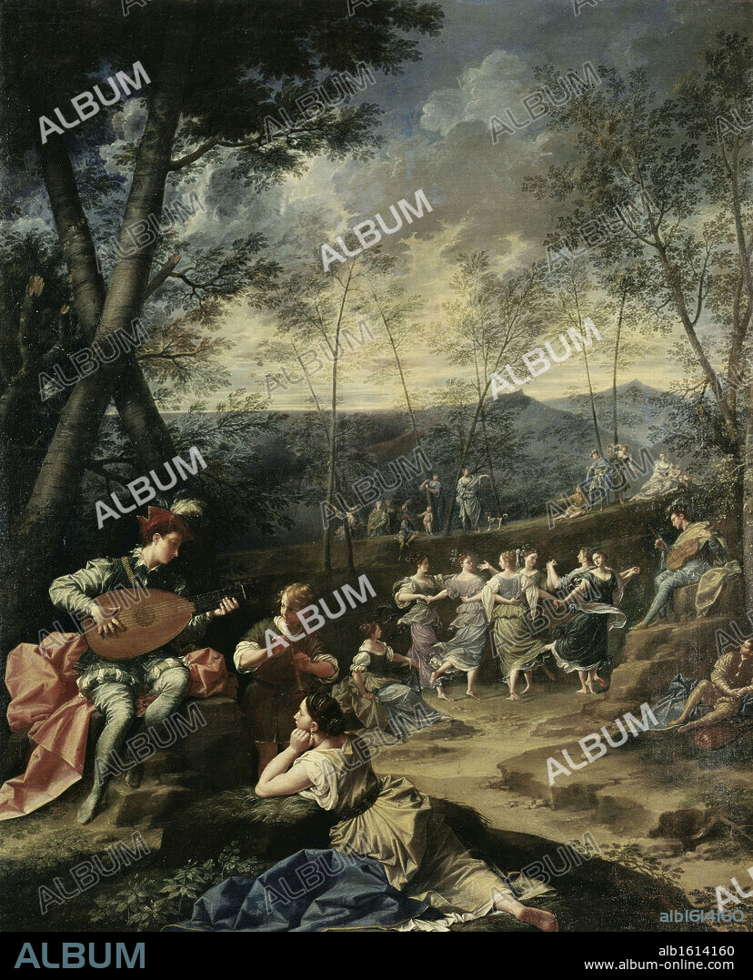 Pastoral Idyll - Dance of the Nymphs   c. 1725   Donato Creti (1671-1749/Italian)   Museo di Palazzo Venezia, Rome.