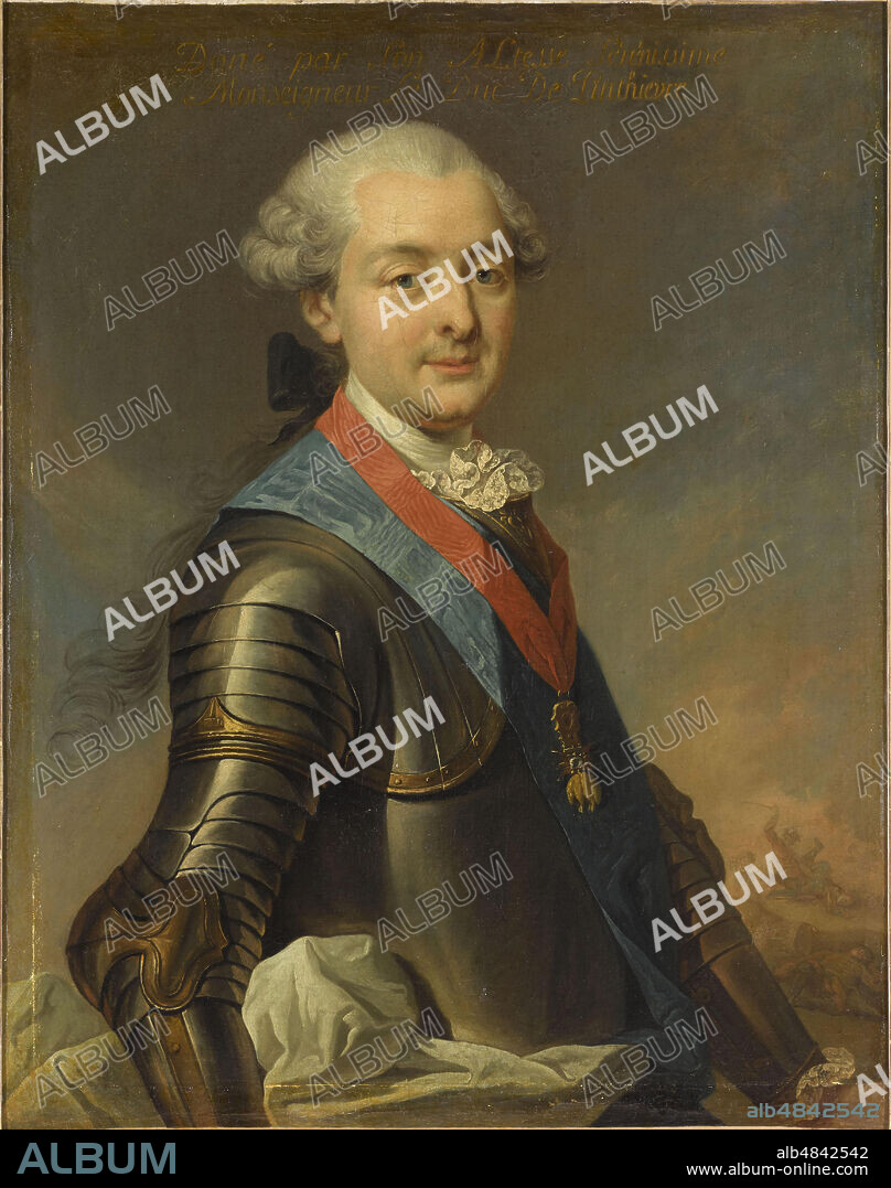 JEAN-BAPTISTE CHARPENTIER. Louis Jean Marie de Bourbon, Duke of Penthièvre (1725-1793).