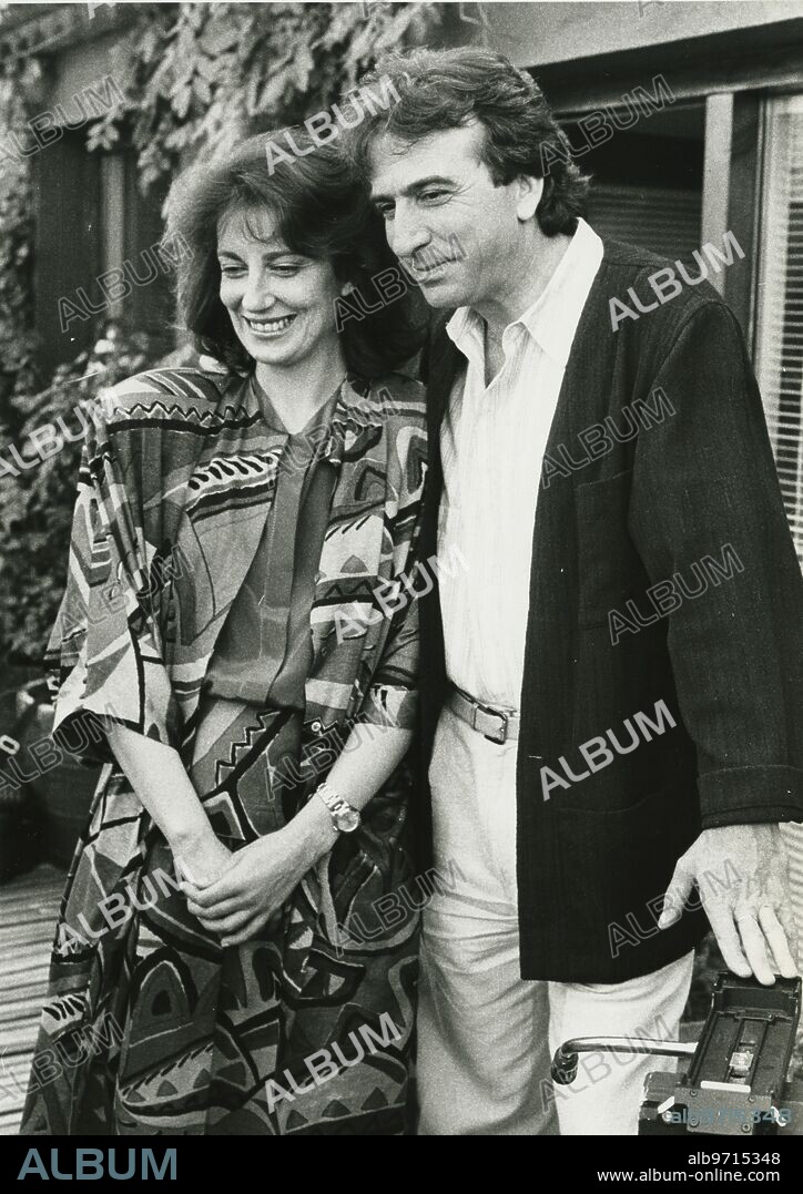 20/05/1986. José Luis Perales con su esposa.