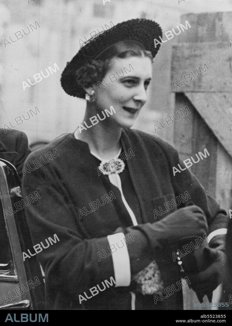 The Duchess of Kent. November 8, 1938.