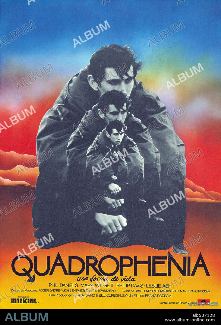 Poster de QUADROPHENIA, 1979. Copyright WORLD NORTHAL.