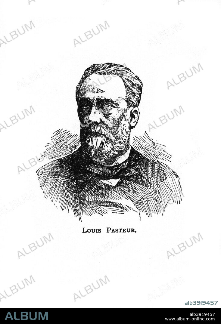 Louis Pasteur, 19th century French microbiologist and chemist, (20th century). Pasteur (1822-1895) developed the pasteurisation process which kills pathogens in milk, wine and foods, and he produced vaccines against anthrax and rabies. In 1884 he was appointed Professor of Chemistry at the University of Lille where he researched the reasons why some alcohols turn sour, discovering in the process, that by heating liquid to a certain temperature, the bacteria were killed.