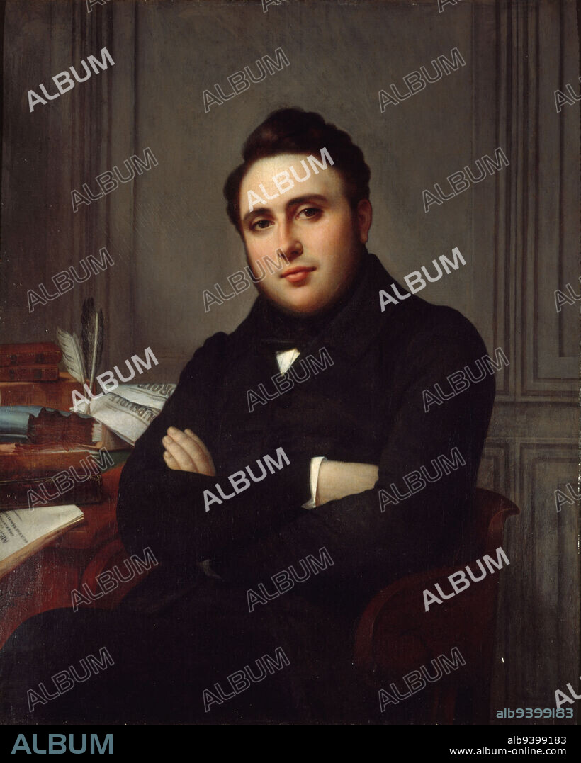 Alexandre-Auguste Ledru-Rollin (1807-1874), journalist and politician, Mongez, Angélique, Painter, Array, Painting, Height: 101 cm, Width: 81.5 cm, Dimensions - Frame:, Height: 137 cm, Width: 118 cm, Thickness: 12.5 cm.