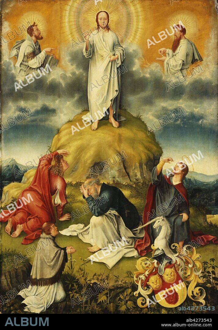 JACOB APT. The Transfiguration of Christ. Epitaph of Johannes Göckerlein.