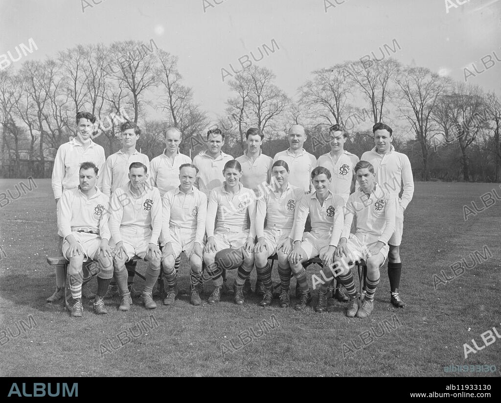 Sidcup 2nd R.F.C. Team . 3 April 1947.
