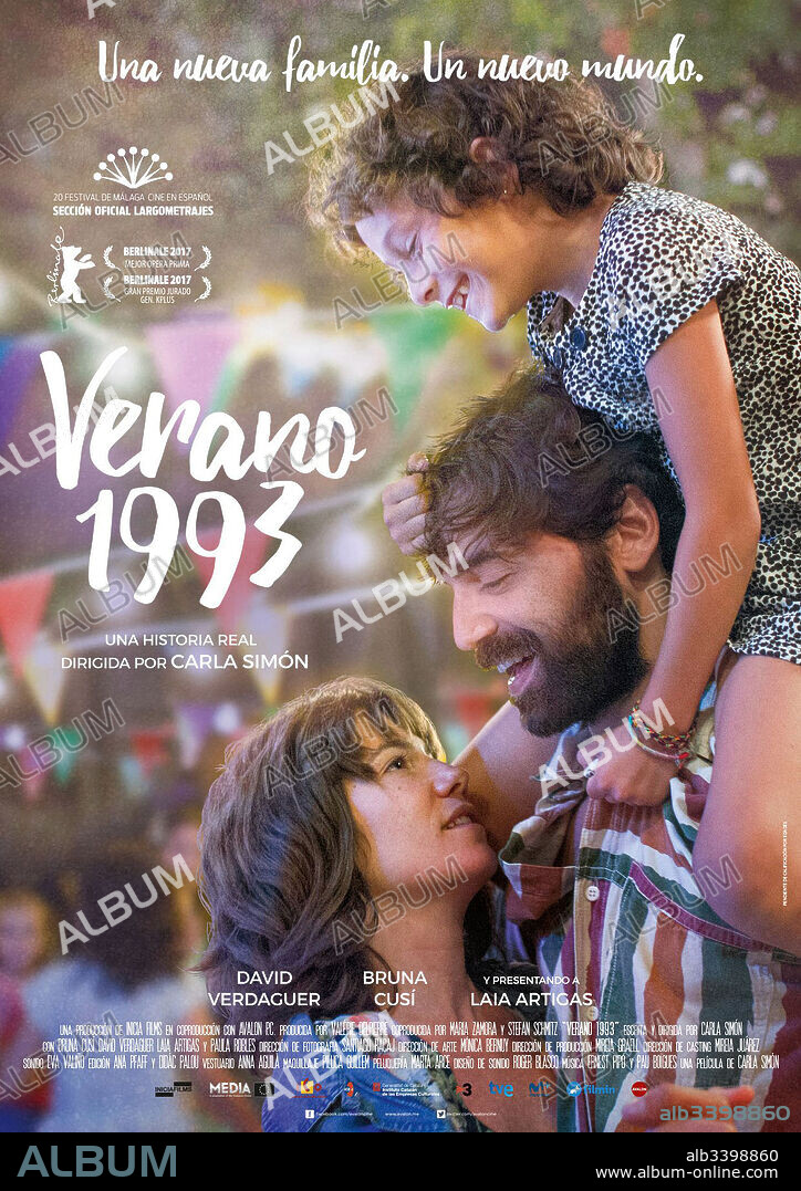 Poster de VERANO 1993, 2017 (ESTIU 1993), dirigida por CARLA SIMON PIPO. Copyright AVALON/FUNDACION SGAE/INICIA FILMS/ICEC/ICAA/MEDIA/CIMA/TVE.