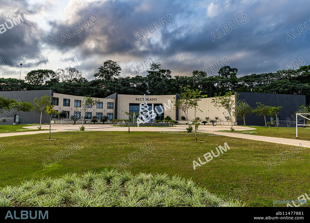 Panafrican University, future capital Ciudad de la Paz, Rio Muni, Equatorial Guinea, Africa.