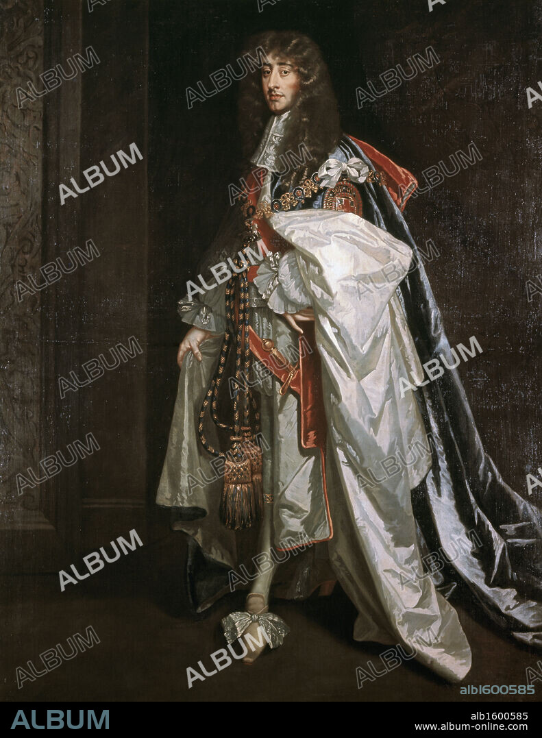 James II, King of England  Artist Unknown  Collection of the Duke of Berwick & Alba, Madrid.