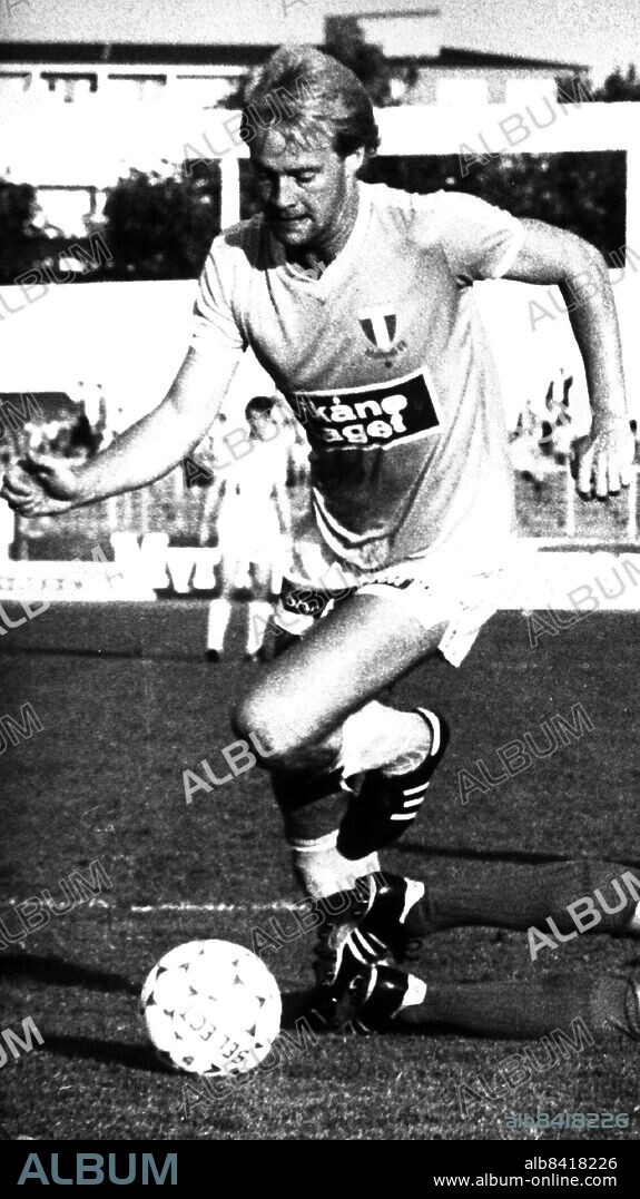 Mats Magnusson fotboll Malmö FF MFF 1984. (c) okänd / Sydsvenskan / IBL.