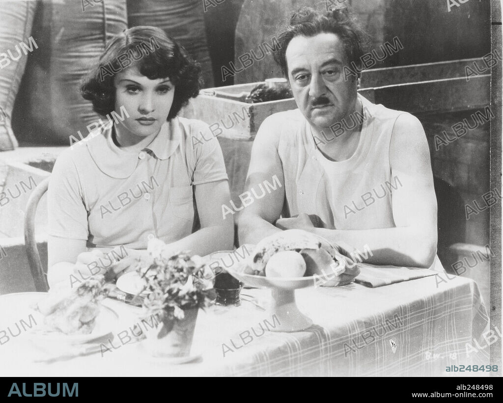 GINETTE LECLERC et RAIMU dans LA FEMME DU BOULANGER, 1938, réalisé par MARCEL PAGNOL. Copyright SOCIETE DES FILMS MARCEL PAGNOL.