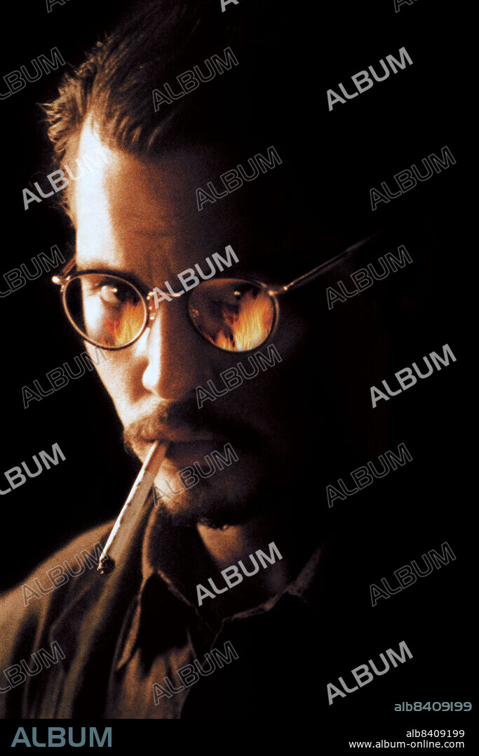 JOHNNY DEPP en LA NOVENA PUERTA, 1999 (THE NINTH GATE), dirigida por ROMAN POLANSKI. Copyright ARTISAN ENTERTAINMENT.