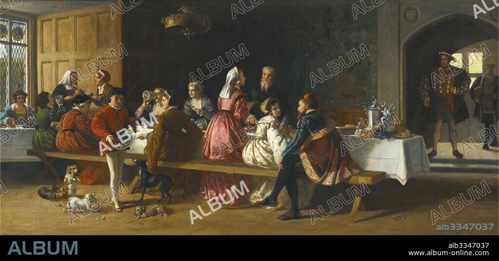 DAVID WILKIE WYNFIELD. Anne Boleyn and Henry Percy.