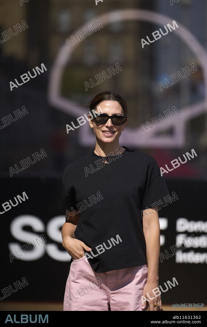 Barbara Lennie arrives at Maria Cristina Hotel during 72nd San Sebastian International Film Festival on September 23, 2024 in Donostia / San Sebastian, Spain.
