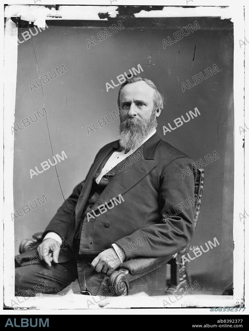 Hayes, President Rutherford B., between 1865 and 1880.