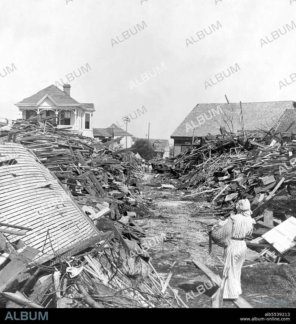 The Hurricane of 1900 made landfall on September 8, 1900, in the city of Galveston, Texas, in the United States. It had estimated winds of 145 miles per hour (233 km/h) at landfall, making it a Category 4 storm on the Saffir–Simpson Hurricane Scale. It was the deadliest hurricane in US history. The hurricane caused great loss of life with the estimated death toll between 6,000 and 12,000 individuals; the number most cited in official reports is 8,000, giving the storm the third-highest number of deaths or injuries of any Atlantic hurricane, after the Great Hurricane of 1780 and 1998's Hurricane Mitch. The Galveston Hurricane of 1900 is the deadliest natural disaster ever to strike the United States. The hurricane occurred before the practice of assigning official code names to tropical storms was instituted, and thus it is commonly referred to under a variety of descriptive names. Typical names for the storm include the Galveston Hurricane of 1900, the Great Galveston Hurricane, and, especially in older documents, the Galveston Flood. It is often referred to by Galveston locals as The Great Storm or The 1900 Storm.