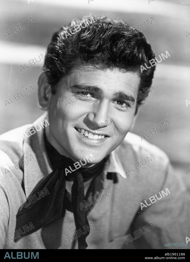 MICHAEL LANDON in BONANZA, 1959 (BONANZA-TV), directed by LEWIS ALLEN and ROBERT ALTMAN. Copyright NATIONAL BROADCASTING CO.