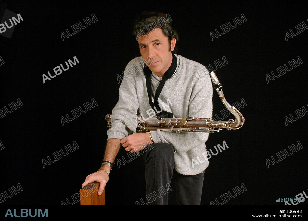 El flautista y saxofonista español Jorge Pardo.