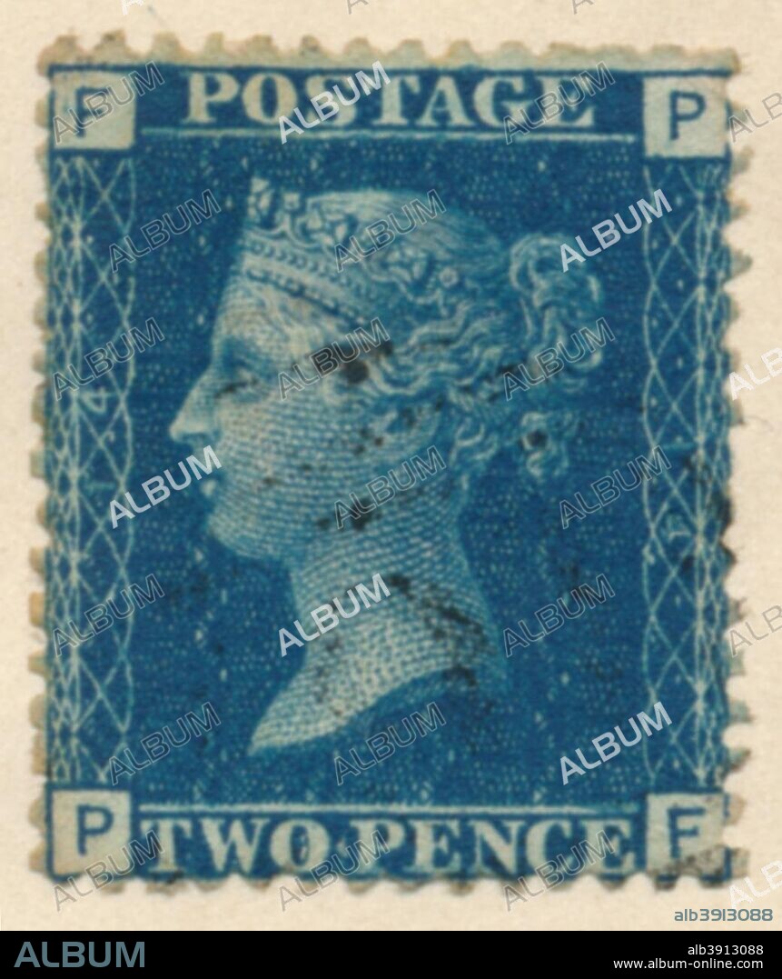 The Two Penny Blue or The Two Pence Blue was the world?s second official postage stamp, issued after the Penny Black. It was issued in the United Kingdom and was first sold to the public at the London Inland Revenue Office on the 6th May, 1840. Except for its denomination, the design is exactly the same as the Penny Black.