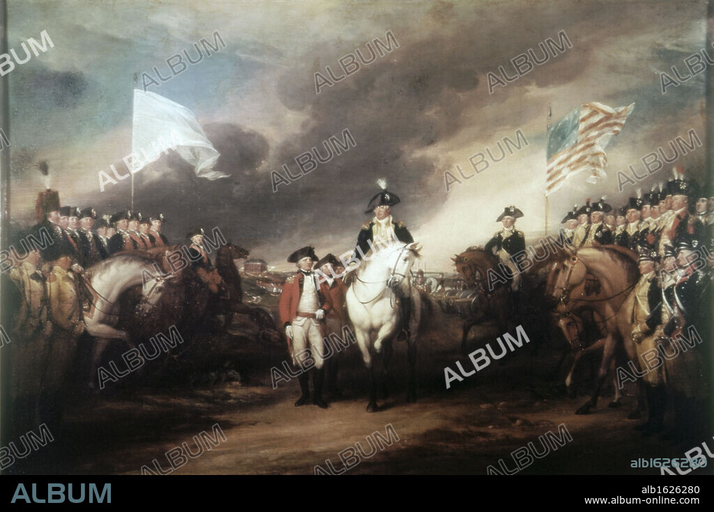 Surrender of Lord Cornwallis  10/19/1781  John Trumbull (1756-1843 American).