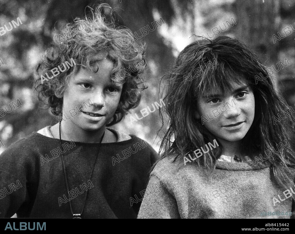STOCKHOLM 1983 - Dan Håfström och Hanna Zetterberg som Birk och Ronja i filmen Ronja Rövardotter. Foto: Rolf Carlsson Kod: 13 . COPYRIGHT SCANPIX SWEDEN.