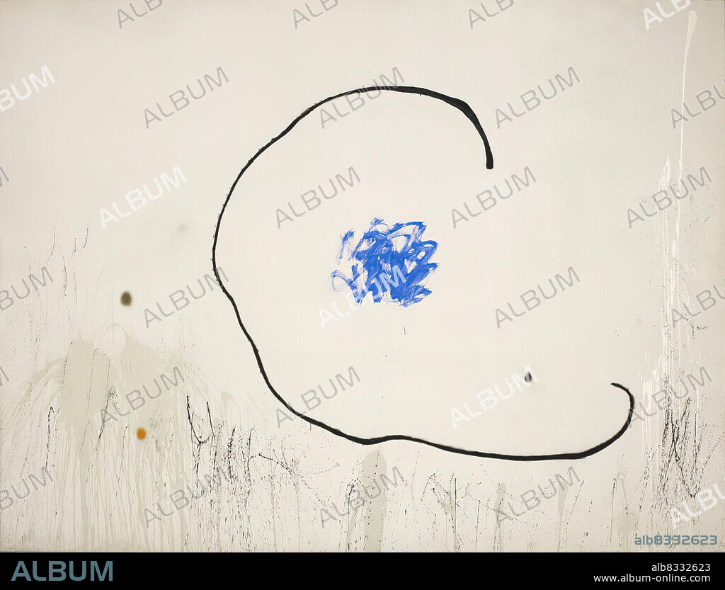 Joan Miro/ La esperanza del condenado a muerte II, 1974. Acrílico sobre tela. 267 x 351 cm.
