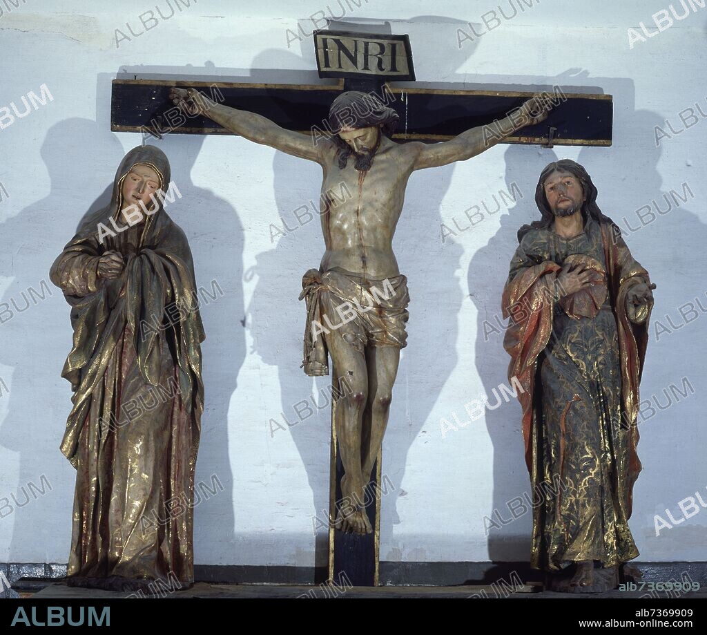 VILLOLDO ISIDRO DE. CRUCIFICADO - SIGLO XVI - RENACIMIENTO ESPAÑOL.