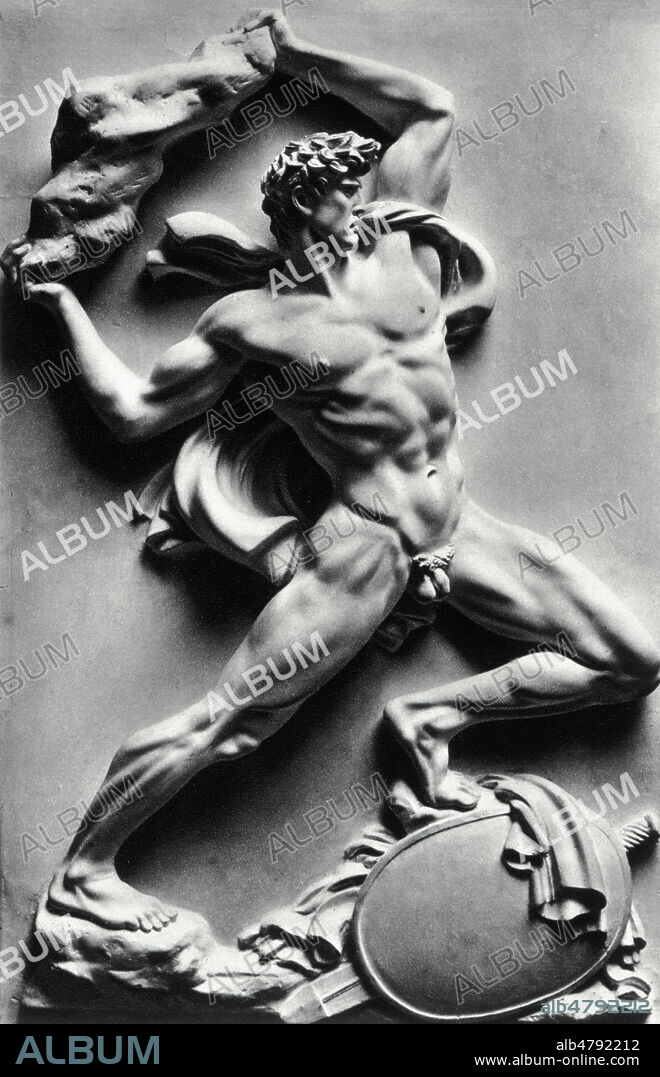 ARNO BREKER. Sculpture de BRECKER (1900-1991) : la vengeance, vers 1940. Credit : Collection KHARBINE-TAPABOR.