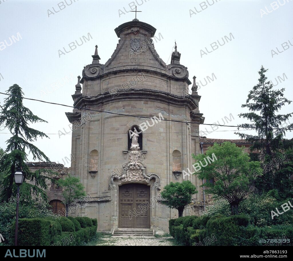IGLESIA DEL CONVENTO DE LAS URSULINAS - SIGLO XVIII - BARROCO ESPAÑOL.